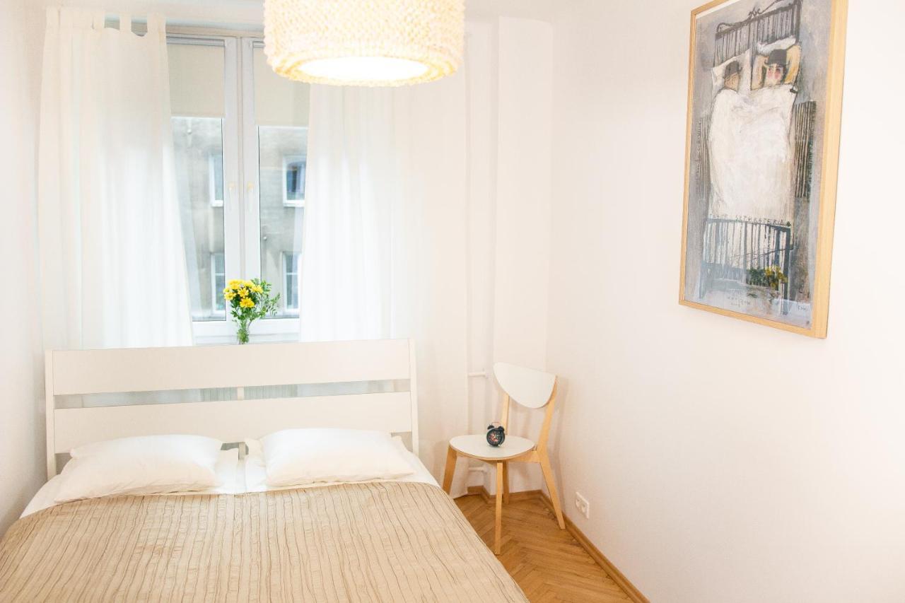 Ferienwohnung Wilcza Apartament Warschau Exterior foto